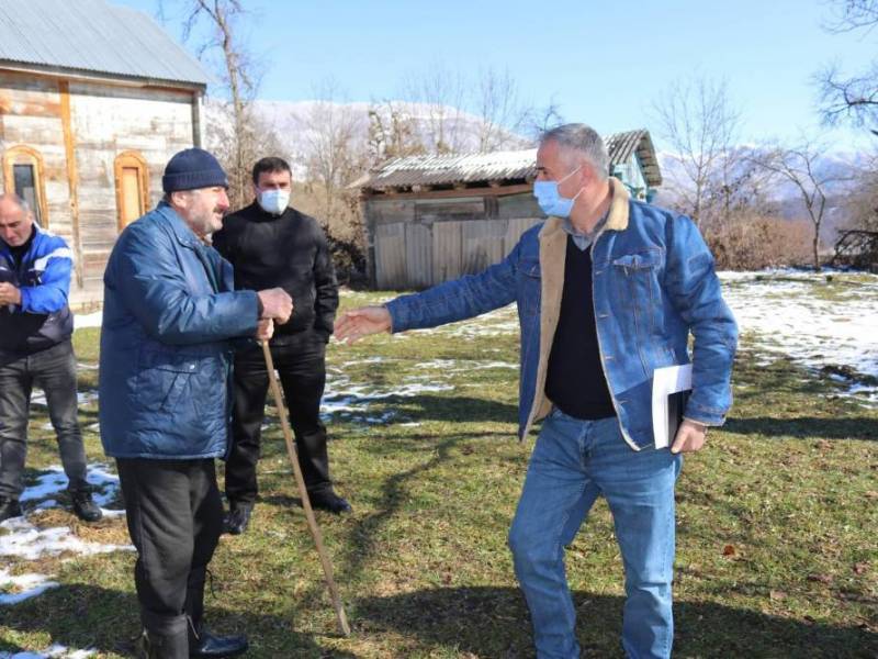 ცაგერის მუნიციპალიტეტში, ,,სოფლის მხარდაჭერის პროგრამით" დასაფინანსებელი პროექტების...